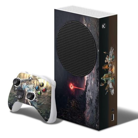 Imagem de Adesivo Skin Xbox Series S E Dois Controles Dark Souls B3
