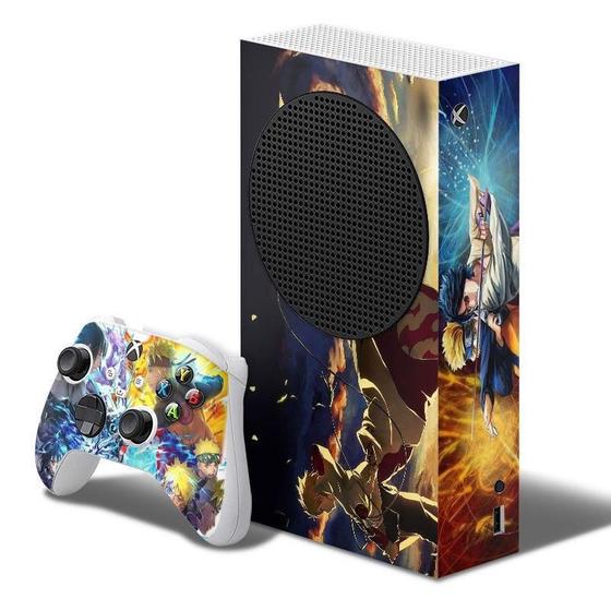 Imagem de Adesivo Skin Xbox Series S E Dois Controles Naruto B1