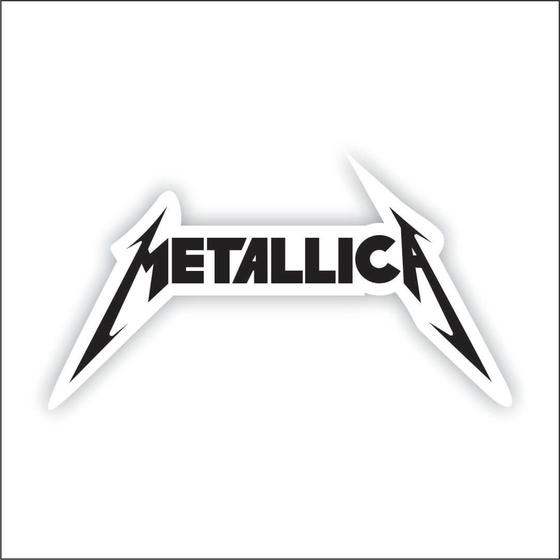 Imagem de Adesivo Sticker Vinil Impermeável Metallica