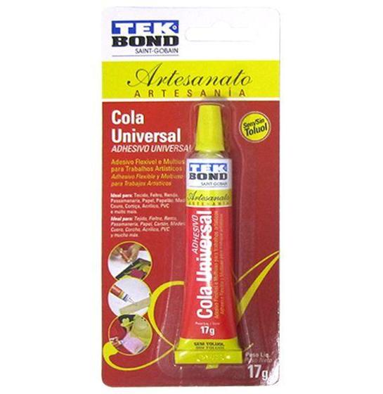 Imagem de Adesivo / super cola universal 17g no blister - TEK BOND