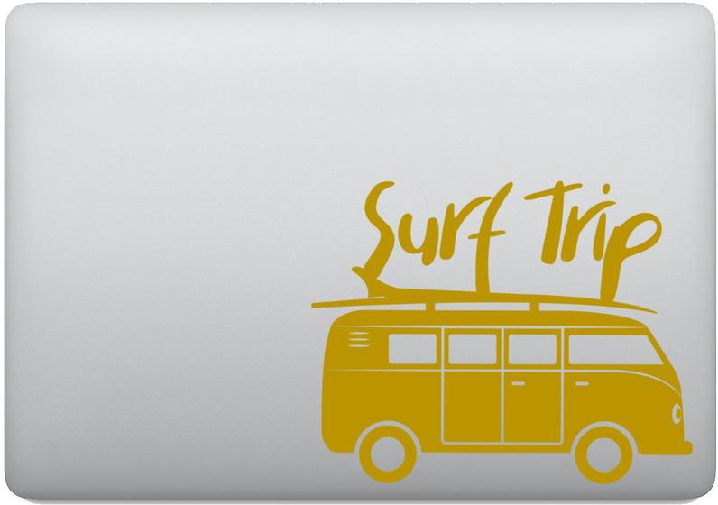 Imagem de Adesivo Tablet Notebook Pc Kombi Surf Trip