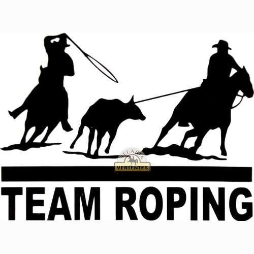 Imagem de Adesivo Team Roping SV2018 - Preto