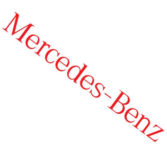 Imagem de Adesivo Testeira Quebra Sol Caminhão Mercedes Benz Vermelho