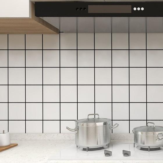 Adesivo Vinílico p Cozinha Impermeavel Azulejo Metro Branco é boa?