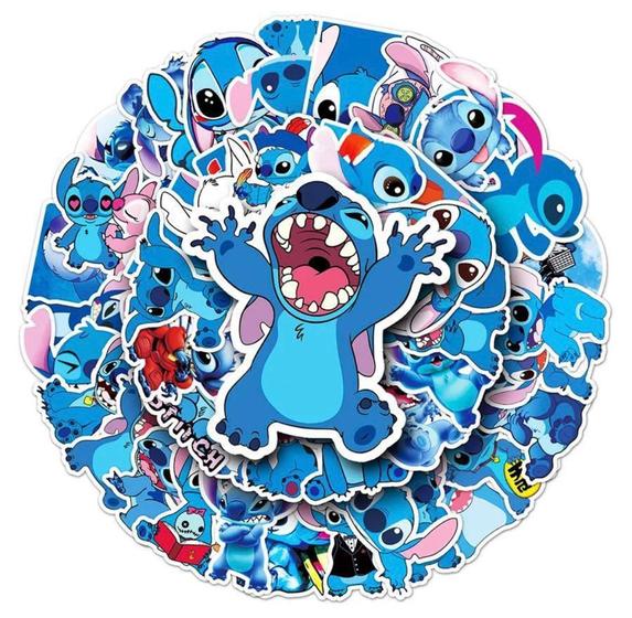 Imagem de Adesivos A Prova Dágua Caderno Celular Stitch Collection