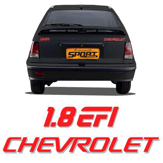 Imagem de Adesivos Chevrolet Kadett Ipanema 1.8 Efi 1993/1998 Vermelho