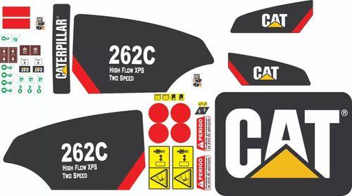 Imagem de Adesivos Compatível Com Mini Carregadeira 262c High Flow Xps