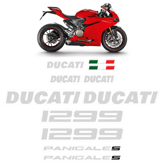 Imagem de Adesivos De Moto Ducati 1299 Panigale 2016 Modelo Original