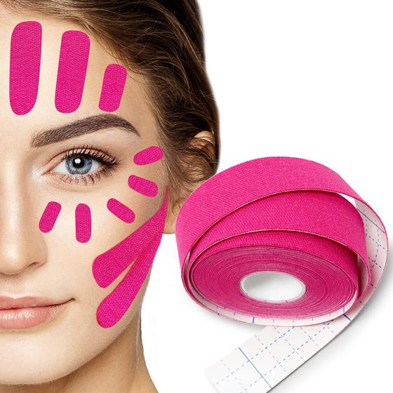 Imagem de Adesivos de rugas Sfuchin Face Eye Neck Lift Fita de 2,5 cm x 500 cm