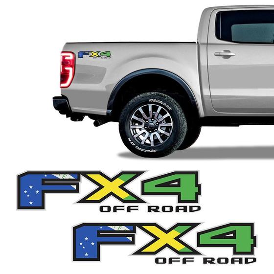 Imagem de Adesivos Fx4 Off Road Ranger F-250 F350 Americano/Brasil