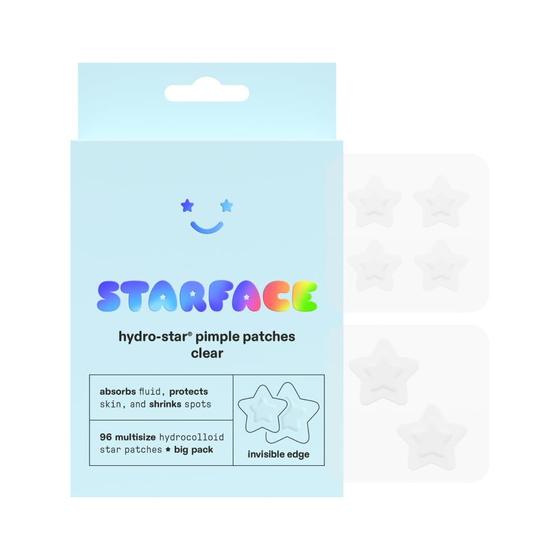 Imagem de Adesivos para espinhas Starface Hydro-Star Clear Hydrocoloid 96 unidades