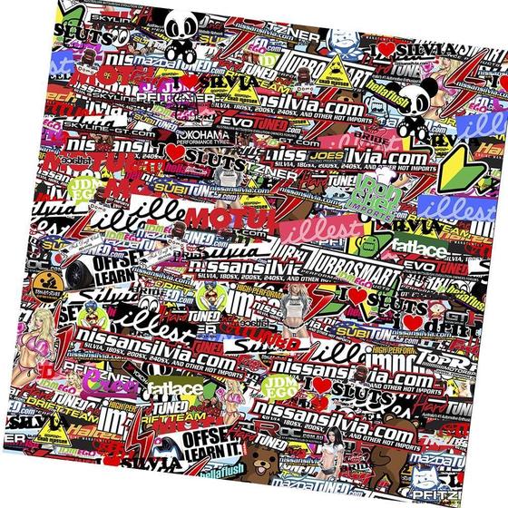 Imagem de Adesivos Sticker Bomb Mod - 11-Gig 100X300Cm