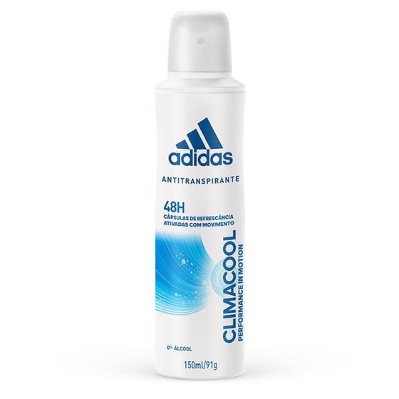 Imagem de Adidas desodorante aerossol climacool feminino com 150ml