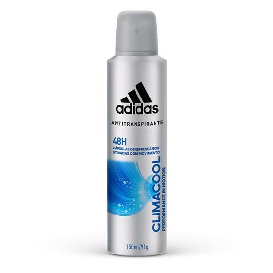 Imagem de Adidas desodorante aerossol climacool masculino com 150ml