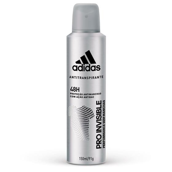 Imagem de Adidas desodorante aerossol pro invisible com 150ml