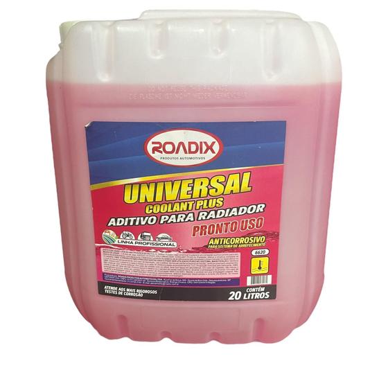 Imagem de Aditivo Diluido Para Radiador Rosa Pronto Uso Roadix 20 L