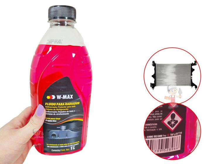 Aditivo fluido Para Radiador liquido de arrefecimento rosa proteção automotiva wurth o melhor Menor preço em Aditivo fluido Para Radiador liquido de arrefecimento rosa proteção automotiva wurth o melhor