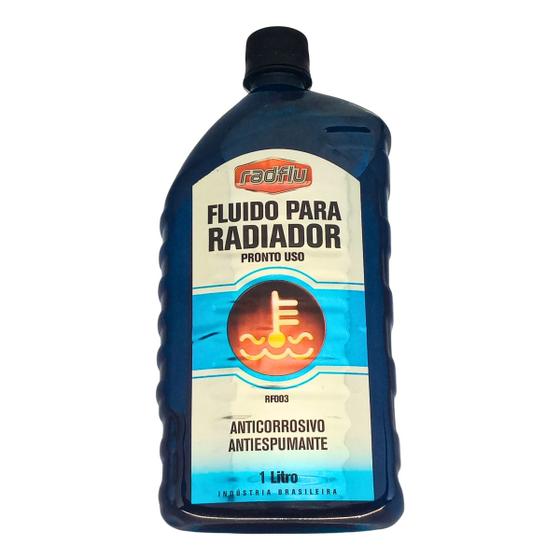 Imagem de Aditivo Fluido Radiador Protetor Pronto Uso Azul 1 Litro 1l