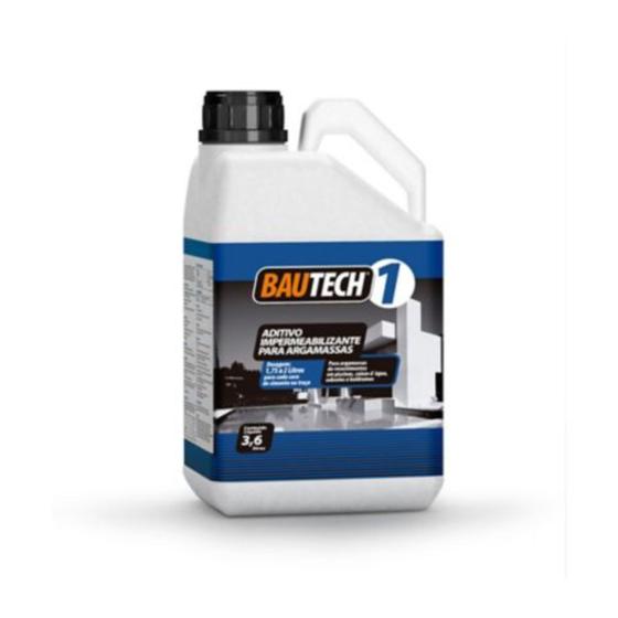 Aditivo impermeabilizante para argamassas Bautech 1 3,6L Menor preço em Aditivo impermeabilizante para argamassas Bautech 1 3,6L