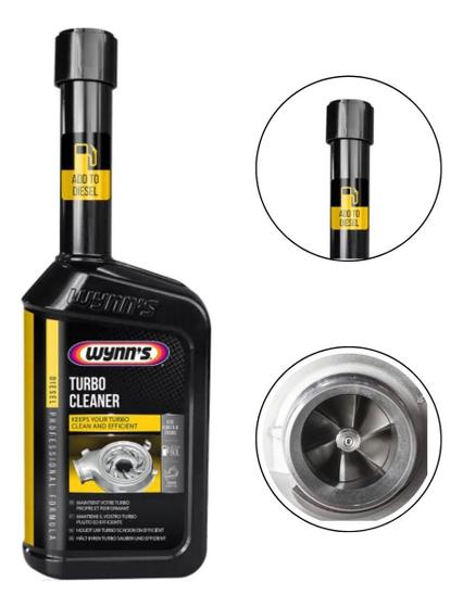 Imagem de Aditivo Limpa Turbina Diesel Wynns Turbo Cleaner Via Tanque