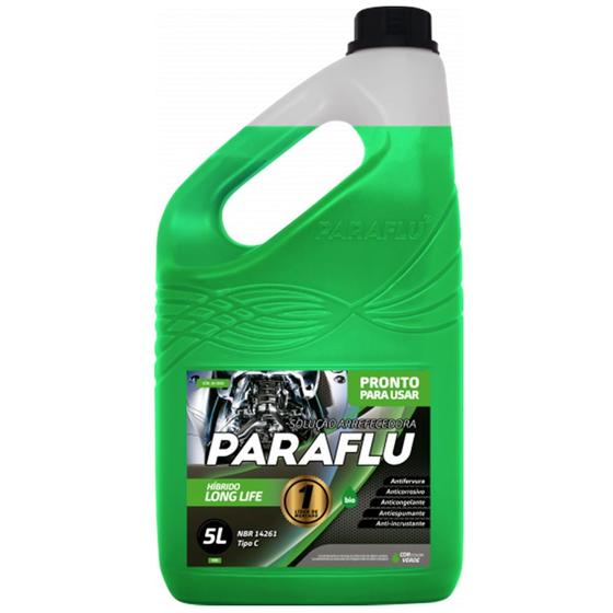Aditivo para Água do Radiador Paraflu Pronto para Uso Orgânico Long Life Coloração Verde 5L Menor preço em Aditivo para Água do Radiador Paraflu Pronto para Uso Orgânico Long Life Coloração Verde 5L