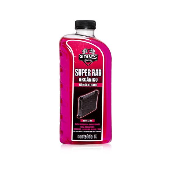 Aditivo Para Radiador Orgânico Concentrado Rosa 1 Litro - Gitanes Menor preço em Aditivo Para Radiador Orgânico Concentrado Rosa 1 Litro - Gitanes