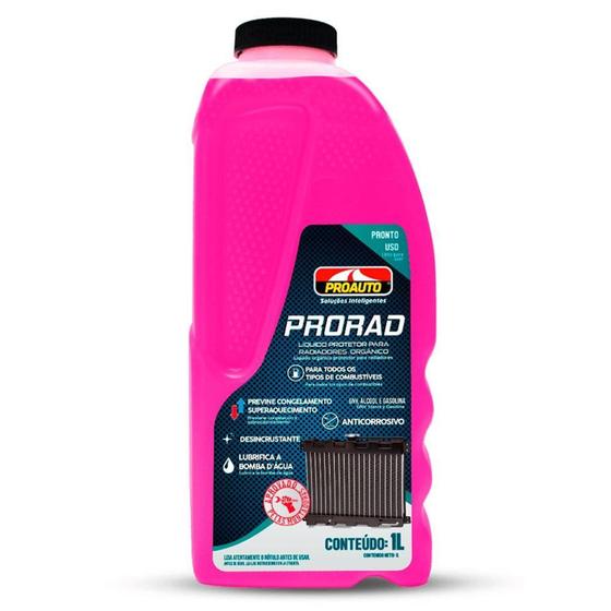 Aditivo para Radiador Prorad Proauto - 1L Menor preço em Aditivo para Radiador Prorad Proauto - 1L