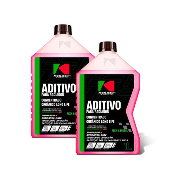 Imagem de Aditivo Radiador Concentrado Orgânico Long Life Rosa