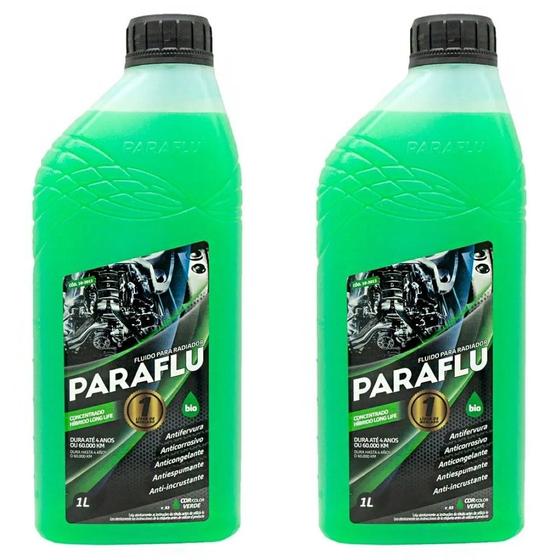 Imagem de Aditivo radiador paraflu bio híbrido diluído verde 2 l