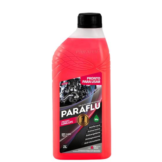 Imagem de Aditivo Radiador Paraflu Radiador Cor Rosa 1l Pronto Uso