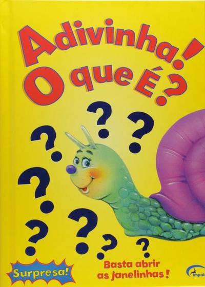 Adivinha! O que é? - Menor preço em Adivinha! O que é? -