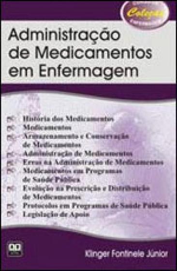 Imagem de Administraçao de medicamentos em enfermagem