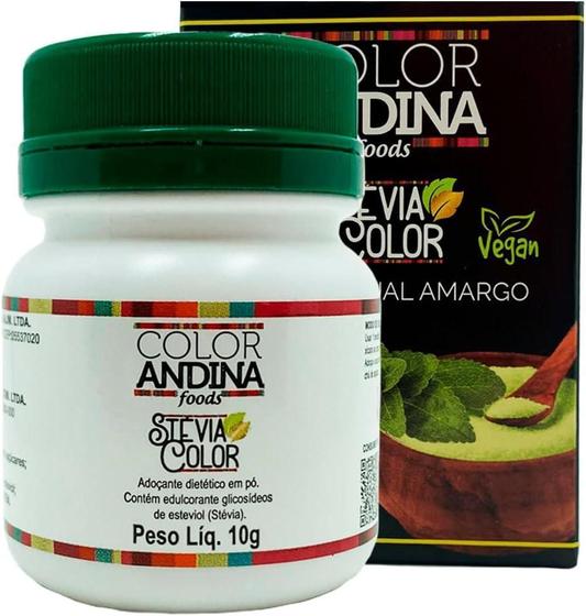 Imagem de Adoçante Color Andina Natural Dietético Stévia Pó 10G