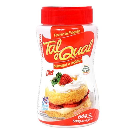 Adoçante Dietético Forno E Fogão - Tal E Qual - 66G - Adoçante ...