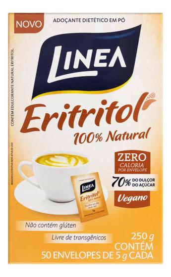 Imagem de Adoçante Em Pó Eritritol Linea Caixa 250g