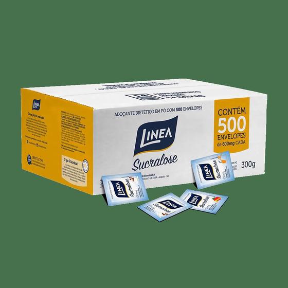 Adoçante em Pó Sucralose Cx 500 Sachês 0,6g Linea Menor preço em Adoçante em Pó Sucralose Cx 500 Sachês 0,6g Linea