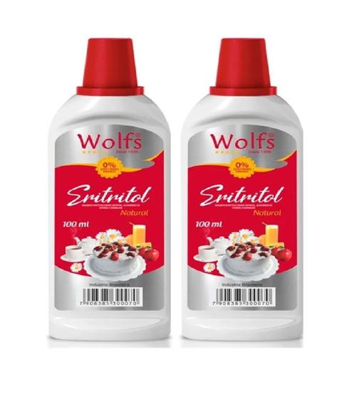 Imagem de Adoçante Eritritol Natural Liquido 100ml Wolfs