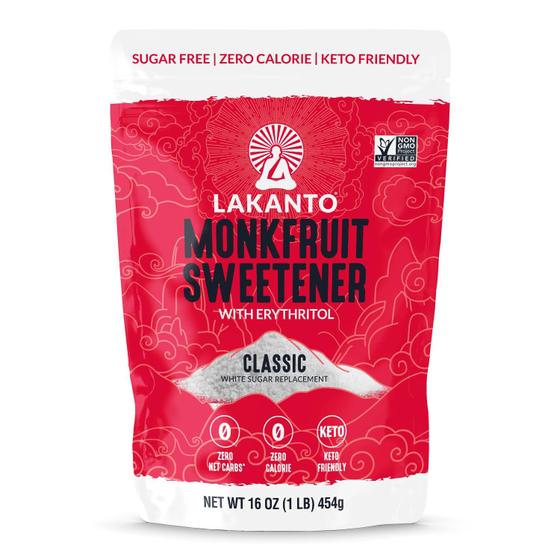 Imagem de Adoçante Lakanto Monk Fruit com Eritritol - 454g