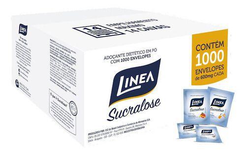 Imagem de Adoçante Linea Sucralose Caixa C/ 1000 Sachês De 0,6g