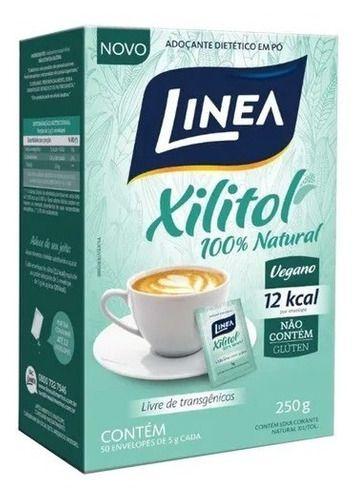 Adoçante Linea Xilitol Em Pó 40 Sachês de 5g Sem Glúten 200g Menor preço em Adoçante Linea Xilitol Em Pó 40 Sachês de 5g Sem Glúten 200g