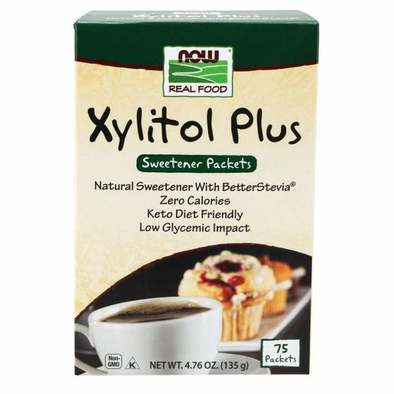 Imagem de Adoçante Now Foods Xylitol Plus 75/caixa