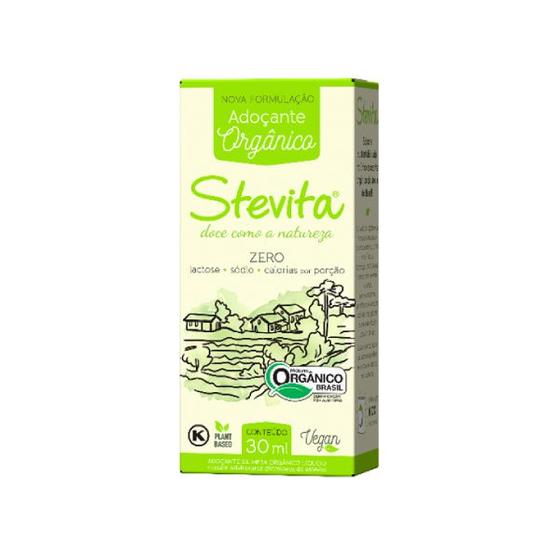 Imagem de Adoçante Orgânico Líquido Stevita 30ml