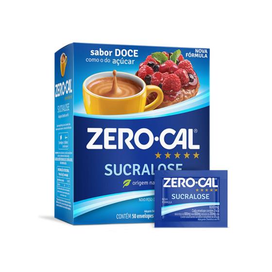 Imagem de Adoçante Pó Zero Cal Sucralose 50 Env.