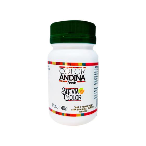 Imagem de Adoçante Stévia  Adoçante Natural 40g  Color Andina