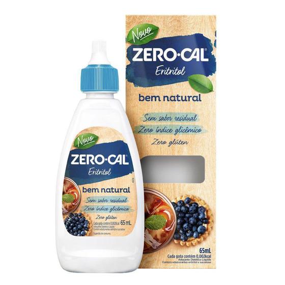 Imagem de Adoçante Zero Cal Eritriol Bem Natural Líquido 65mL