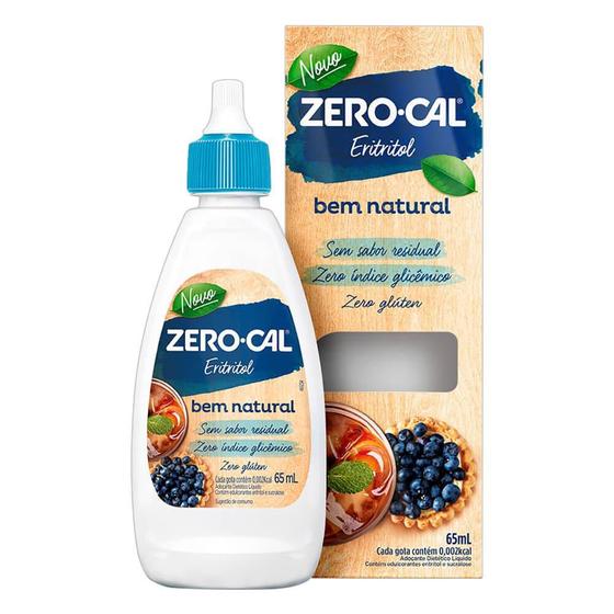 Imagem de Adoçante zerocal eritritol com 65ml