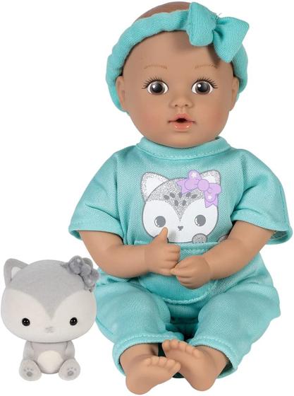 Imagem de Adora Mini Baby Doll com soft flocked wolf friend- Be Bright Tots &amp Friends