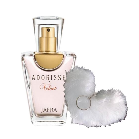 Imagem de Adorisse Velvet Desodorante Colonia 50ml Com Chaveiro Coração