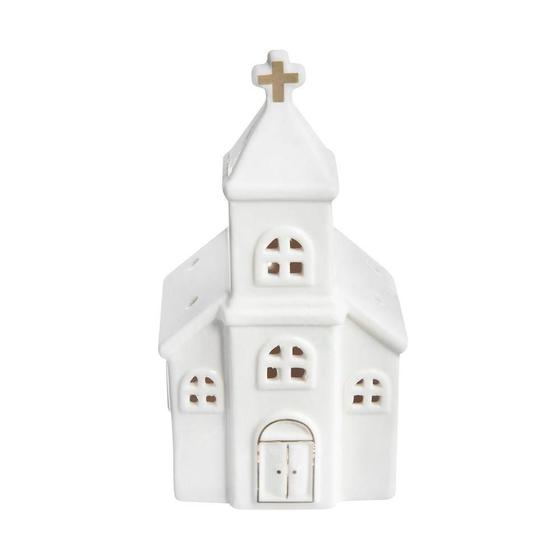 Adorno Casinha Led Home Style Merry 17 cm