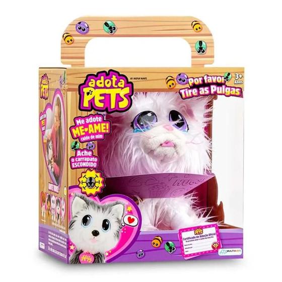 Imagem de Adota Pets Snow Com Acessórios Multikids